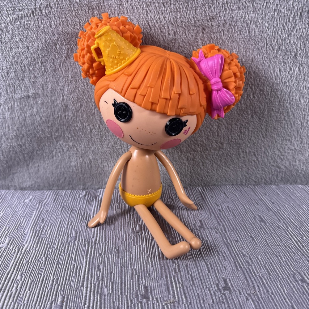 Lalaloopsy Peppy Pom Poms 12" Full Size Doll MGA 2014 Cheerleader